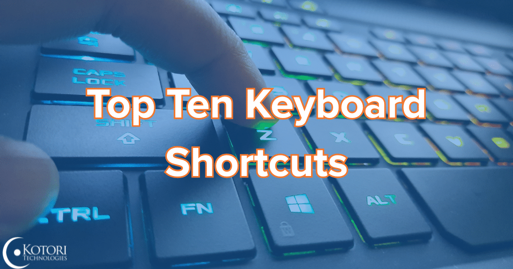 keyboard-shortcuts-kotori-technologies-IT-cybersecurity