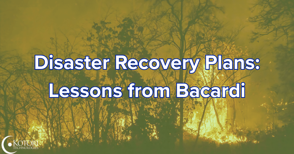 disaster-recovery-plan-MSP-IT-cybersecurity-SMB-Kotori-technologies
