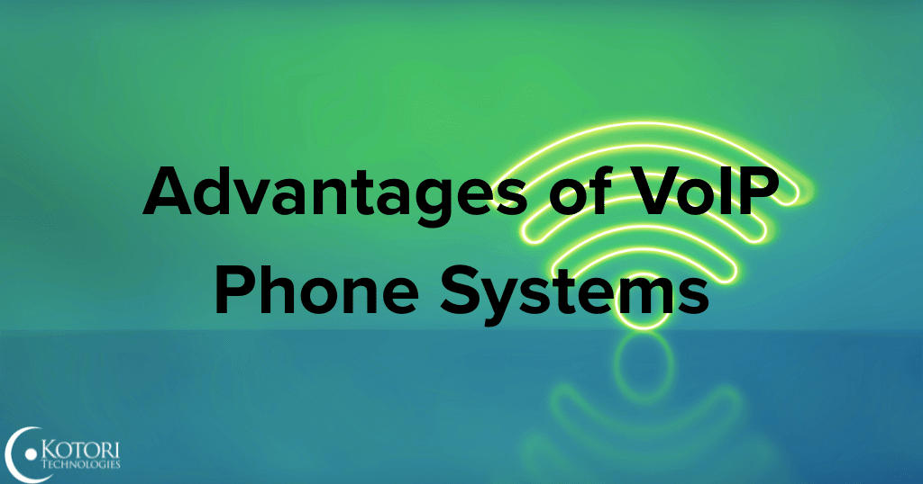 advantages of voip phone systems