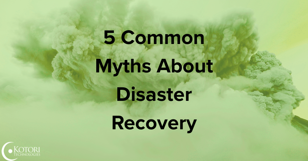 myth disaster recovery