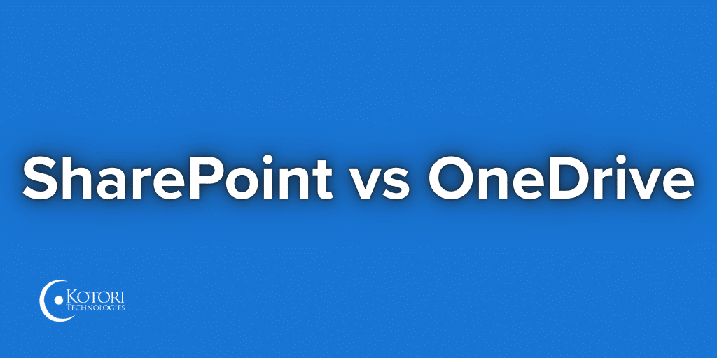 sharepoint-vs-onedrive